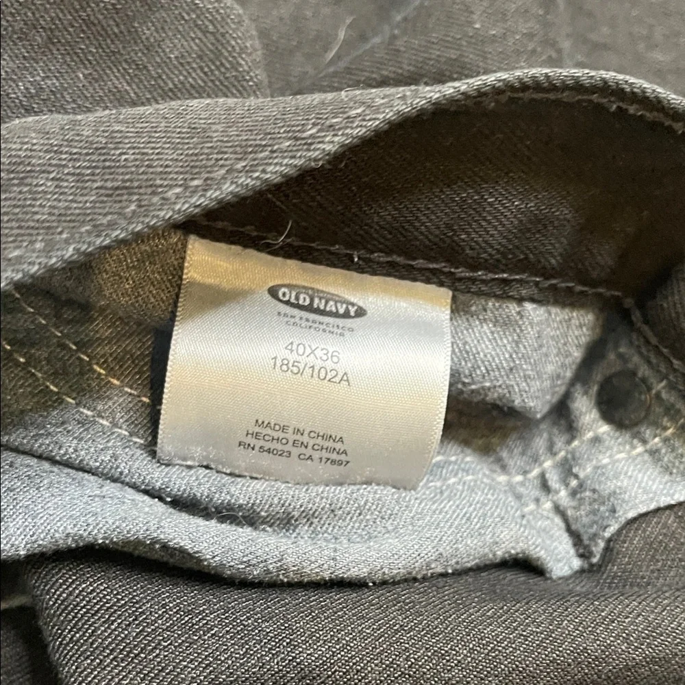 Old Navy Black Skinny Men’s Jeans (Size: 40x36)